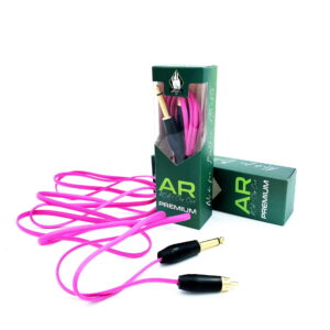 AR silikonski RCA clip cord kabal ROZI