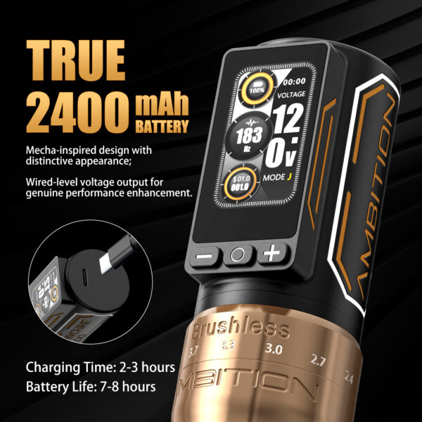 AMBITION NINJA MAX 280 - BLACK - Image 8