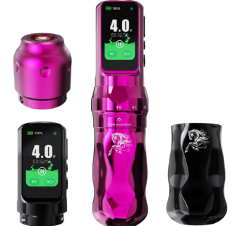 DRAGONHAWK FOLD PRO HORSE – BLACK/PINK 2.5-4.5